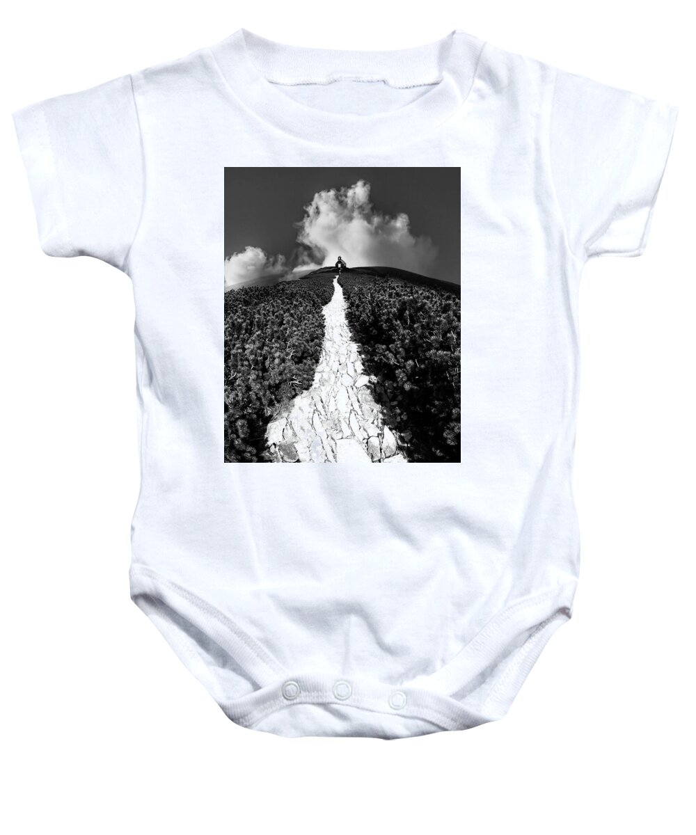 Fine Art Baby Onesie featuring the photograph Road Of Hope by Sofie Conte