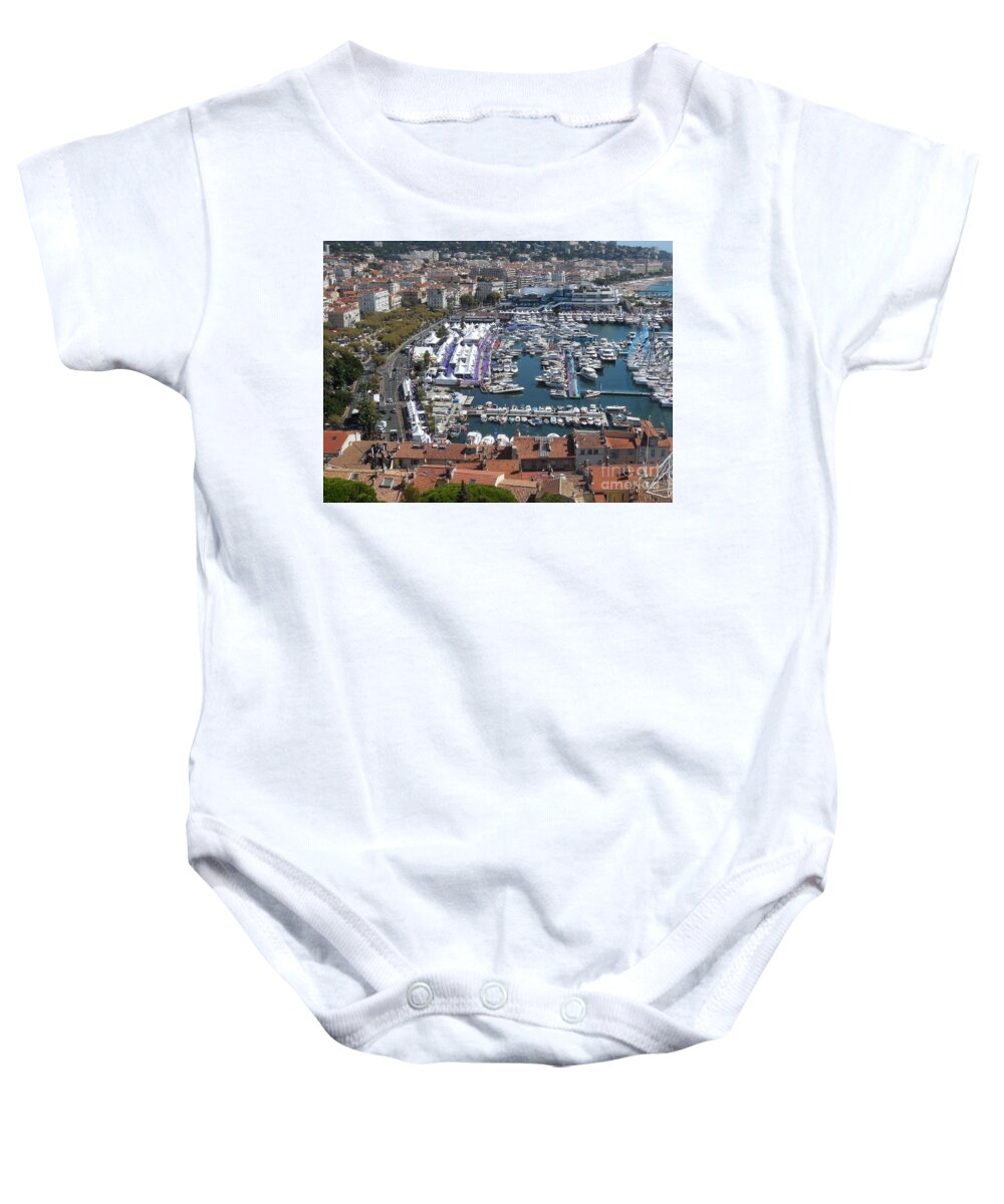 Cannes Baby Onesie featuring the photograph Cannes #2 by Aisha Isabelle