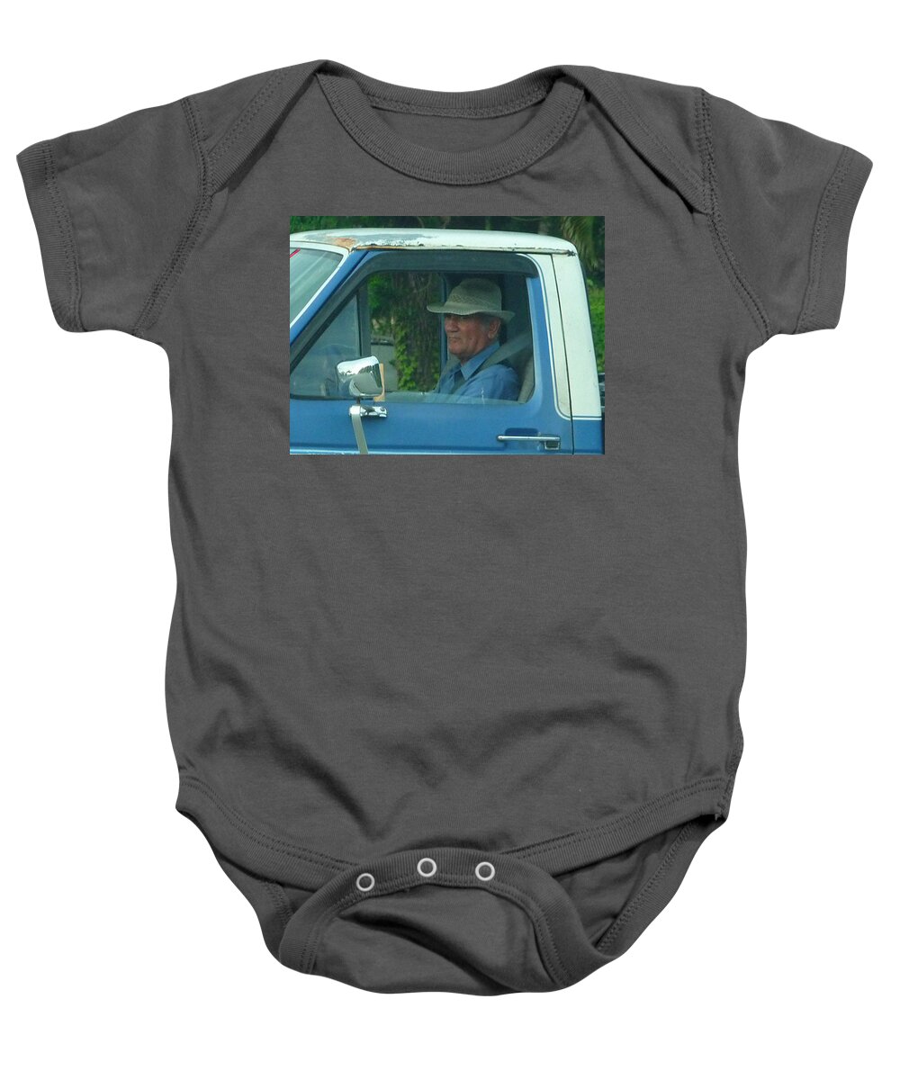  Baby Onesie featuring the photograph Street #1 by Dart Humeston