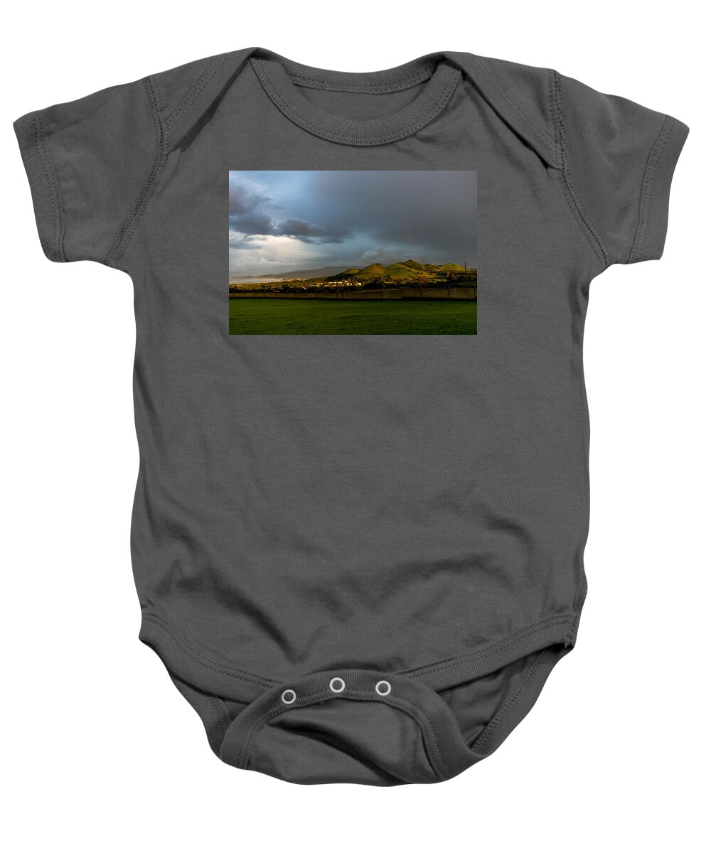 Art Baby Onesie featuring the photograph The Light of Heaven #1 by Joseph Amaral
