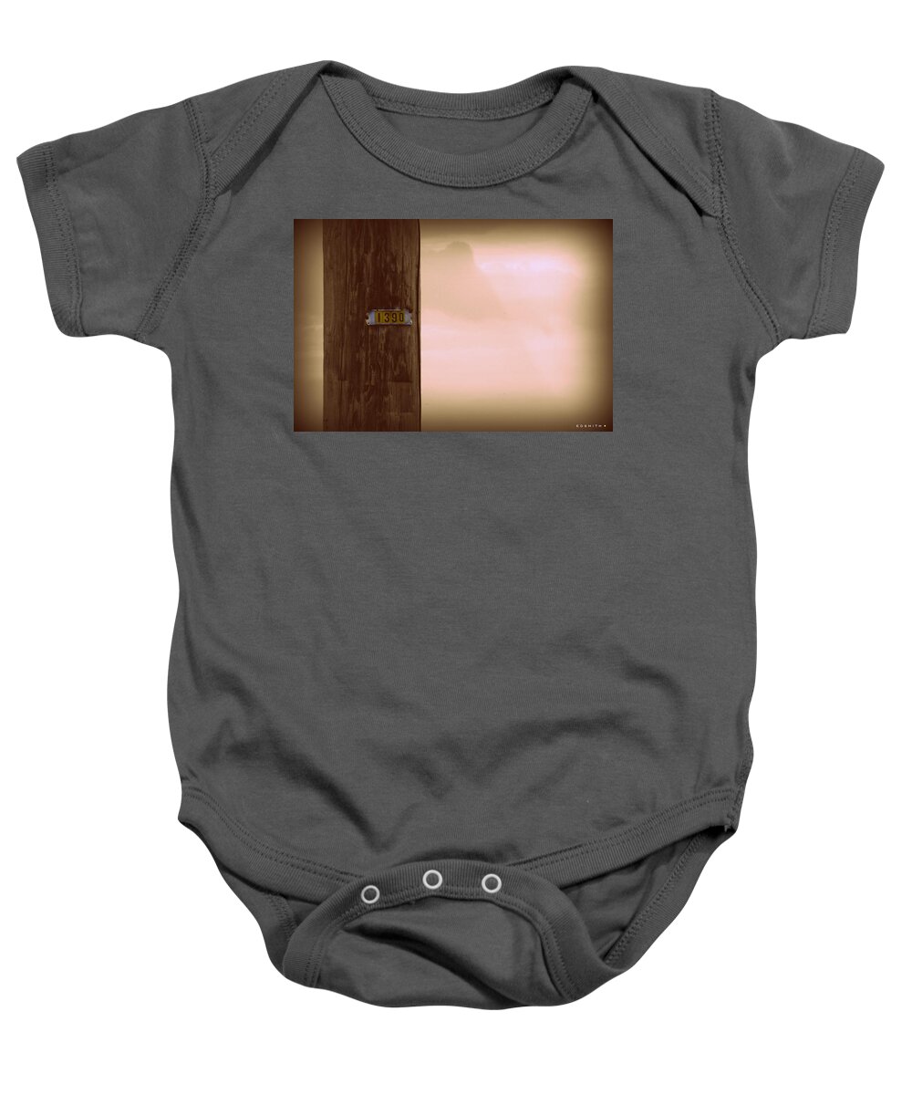 1390 Fewer Trees Baby Onesie featuring the photograph 1390 Fewer Trees by Edward Smith