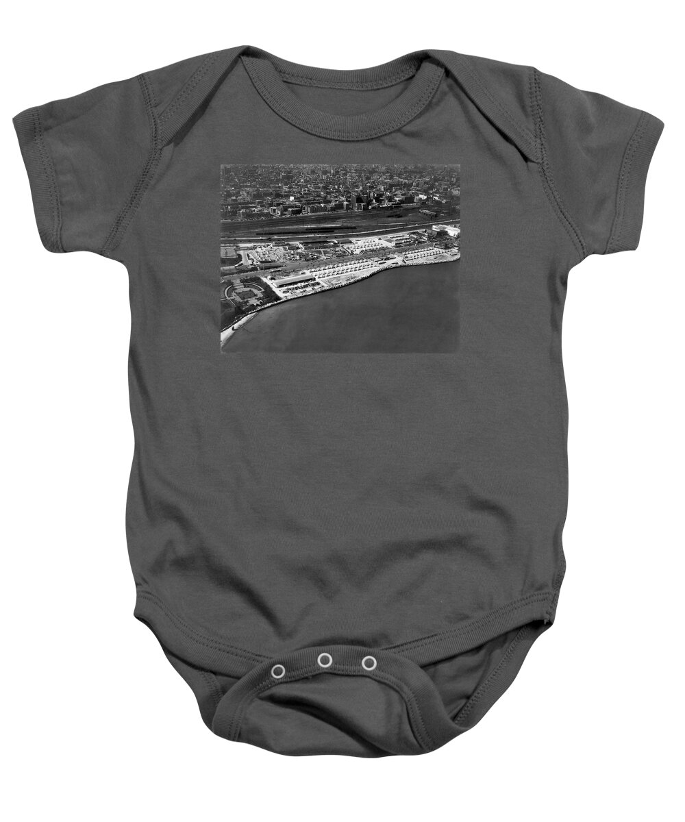 1930s Baby Onesie featuring the photograph 1933 Chicago World's Fair by Underwood Archives