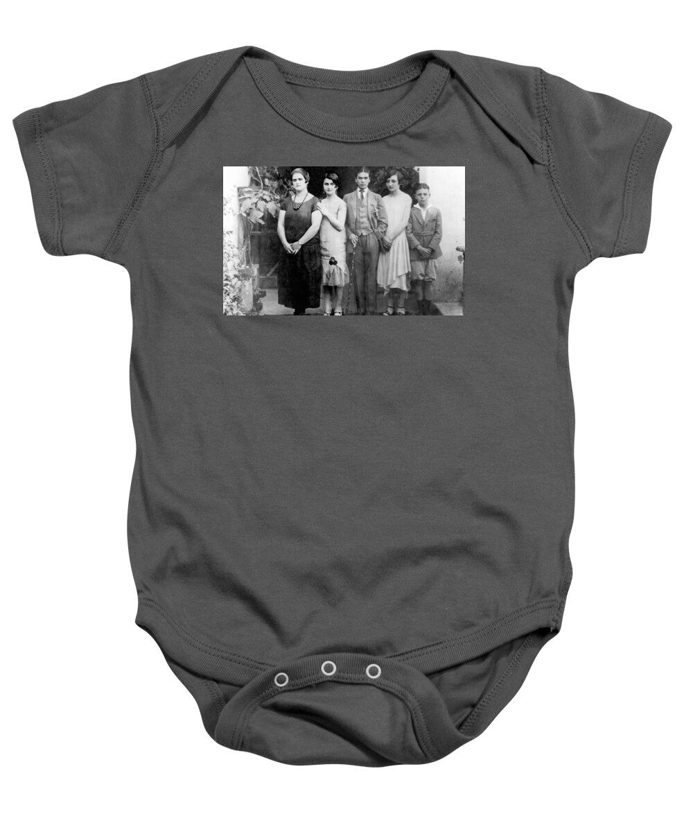 1926 Baby Onesie featuring the photograph Frida Kahlo (1907-1954) #4 by Granger