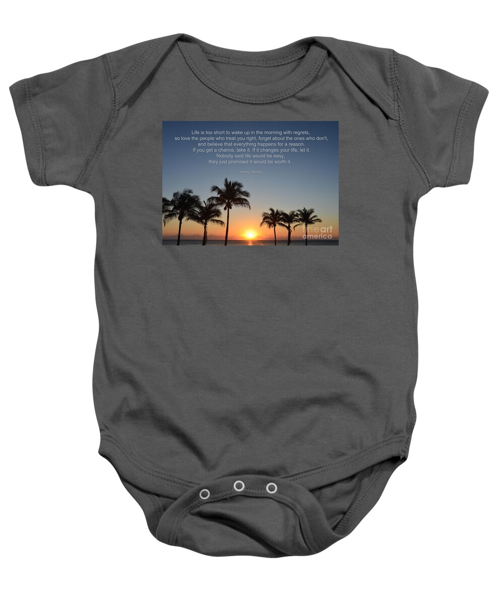  Baby Onesie featuring the photograph 42- No Regrets by Joseph Keane