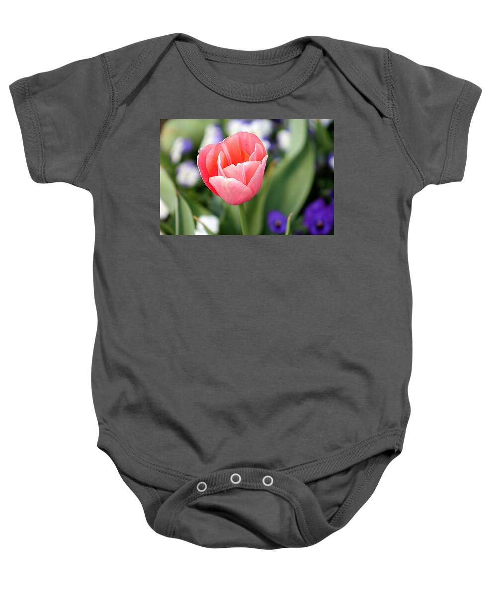 Plants Baby Onesie featuring the painting Untitled #3 by Henry Blackmon