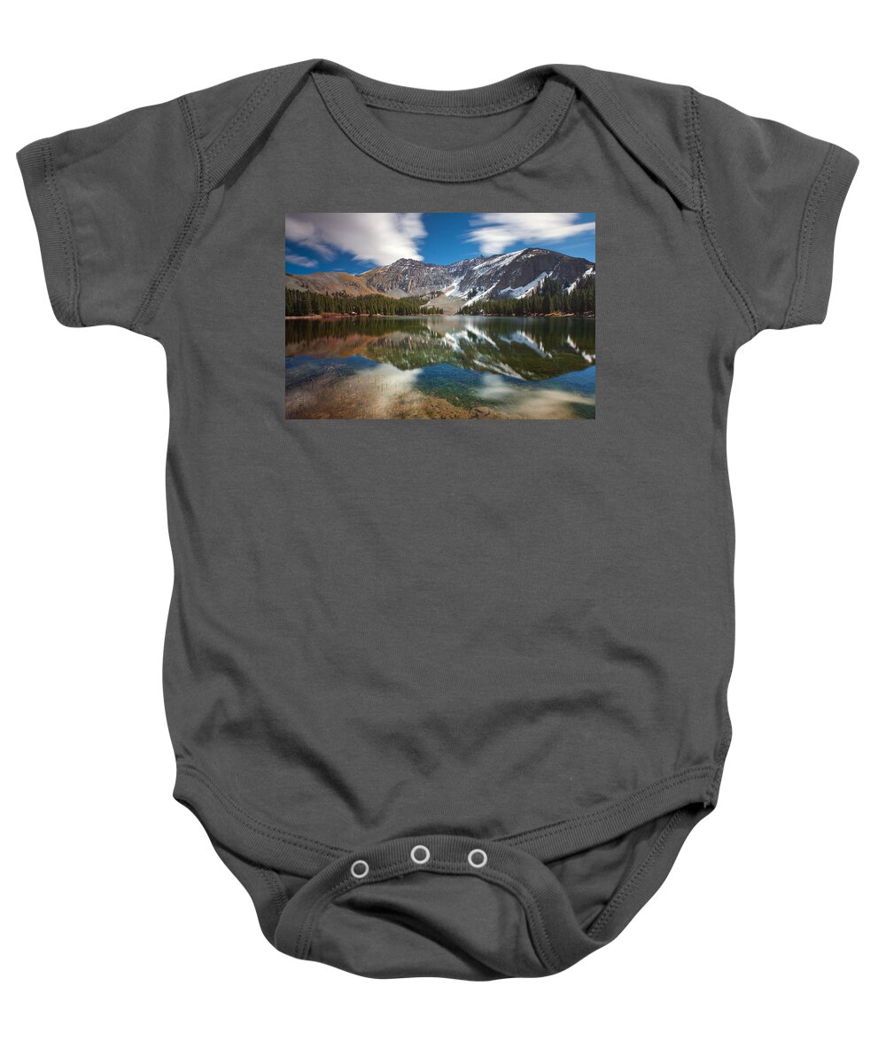 Lake Baby Onesie featuring the photograph Alta Lakes by Darren White