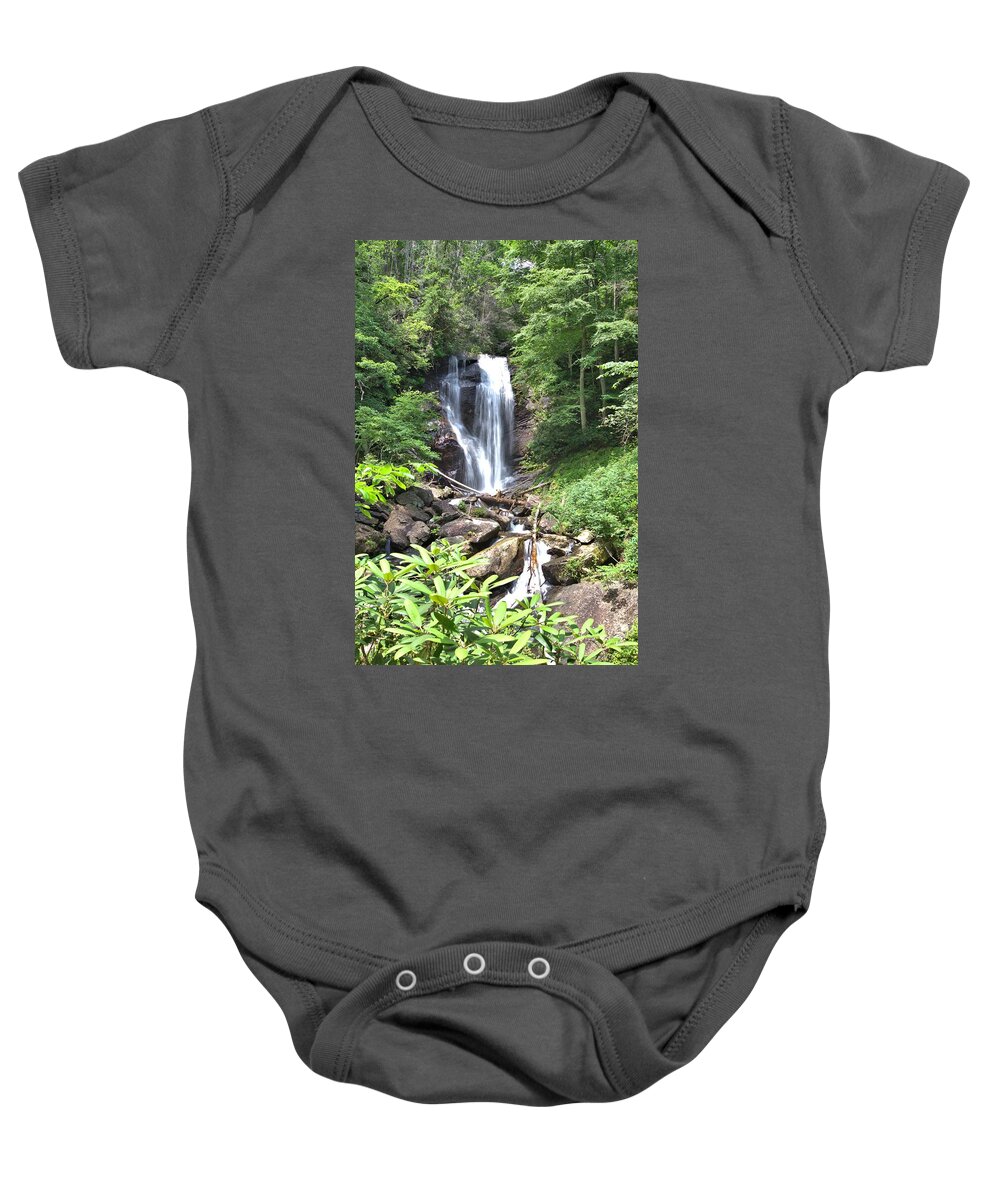 8810 Baby Onesie featuring the photograph Anna Ruby Falls - Georgia - 2 by Gordon Elwell