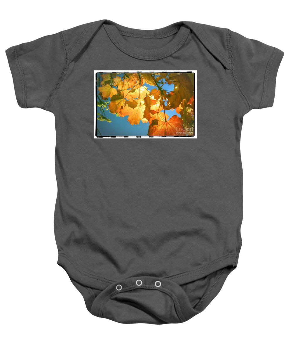 Autumn Baby Onesie featuring the photograph Autumn Found by Spikey Mouse Photography