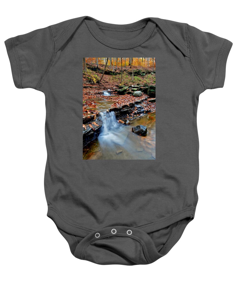 Behold Baby Onesie featuring the photograph Beauty is in the Eye of the Beholder by Frozen in Time Fine Art Photography