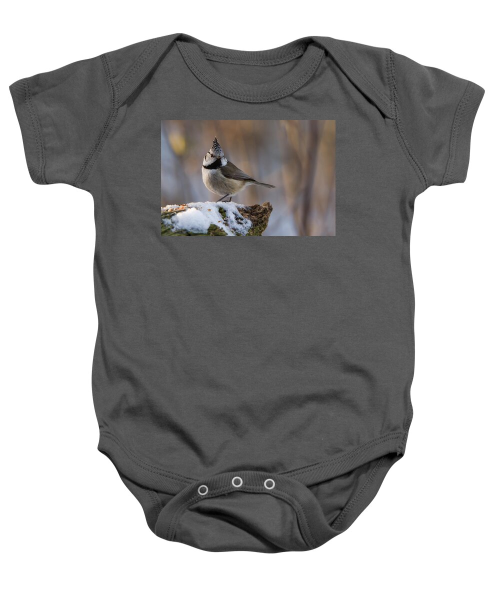 Brown Eyed Girl Baby Onesie featuring the photograph Brown Eyed Girl by Torbjorn Swenelius