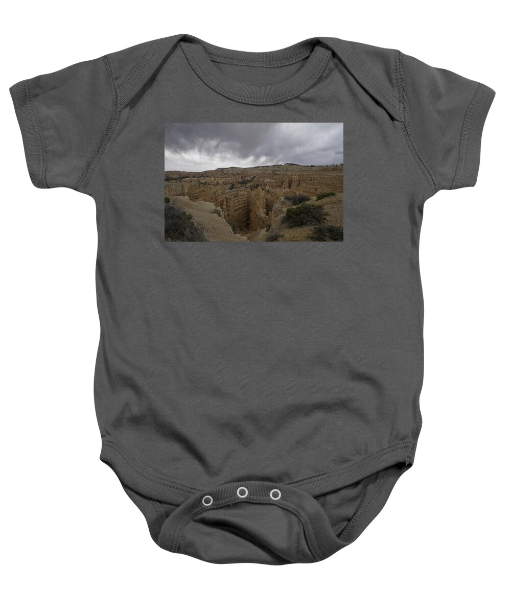 Bryce Canyon National Park Baby Onesie featuring the photograph Bryce Canyon Landscape by Jonathan Davison