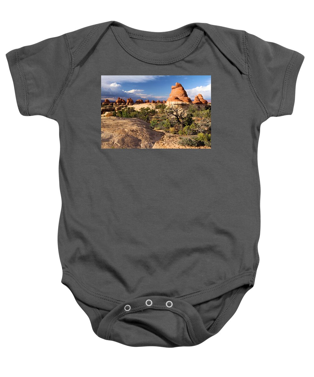 Canyonlands Baby Onesie featuring the photograph Canyonlands National Park by Adam Jewell