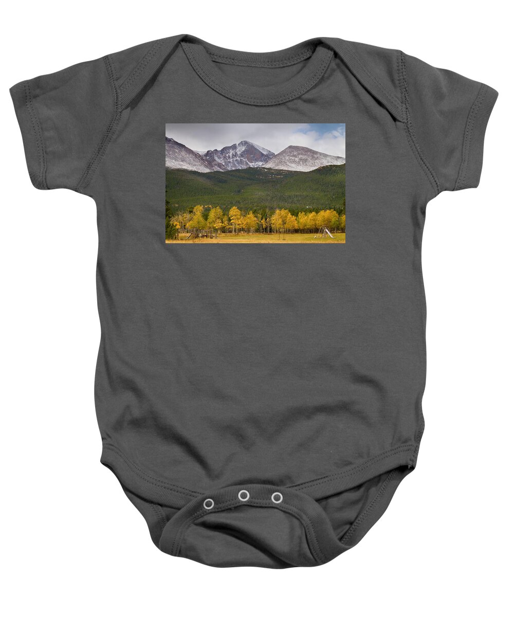 Colorado Baby Onesie featuring the photograph Colorado's Playground by James BO Insogna