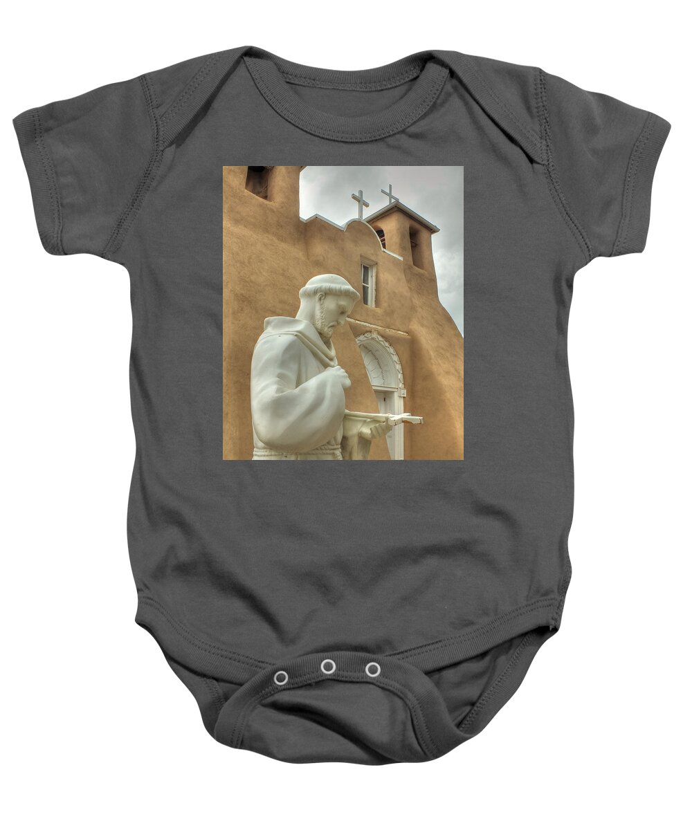 Catholic Baby Onesie featuring the photograph Contemplation by Lucinda Walter
