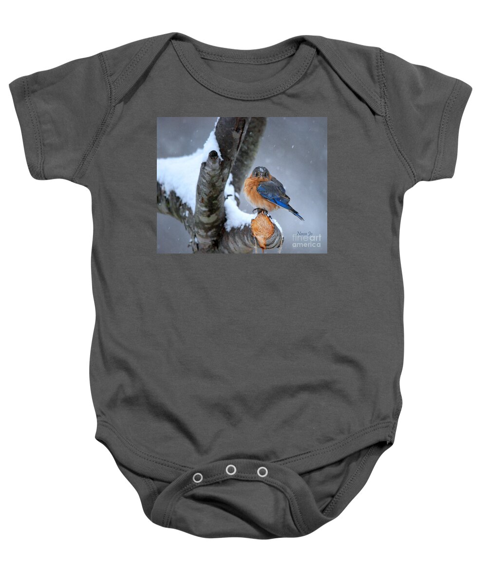 Nature Baby Onesie featuring the photograph Cranky Can Be Cute by Nava Thompson