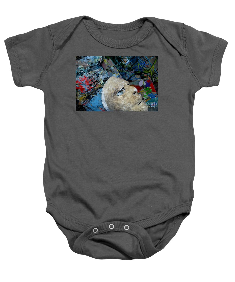 Color Baby Onesie featuring the photograph Creating Me Number Two by Heather Kirk