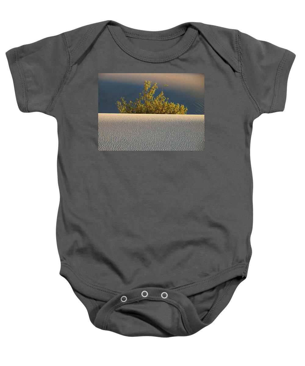 Mesquite Baby Onesie featuring the photograph Dawn Mesquite by Joe Schofield