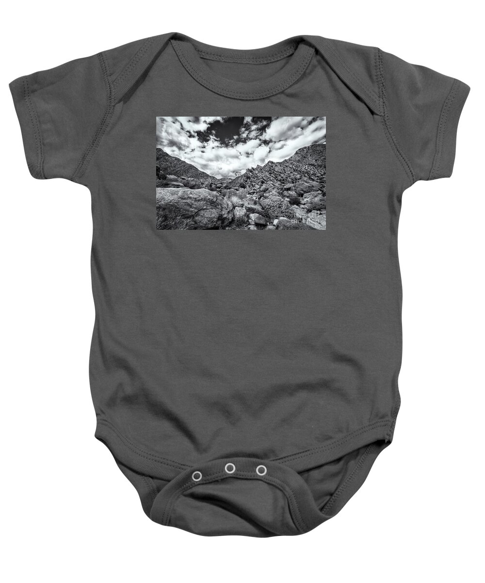 California Baby Onesie featuring the photograph Desert Dreams by Jennifer Magallon