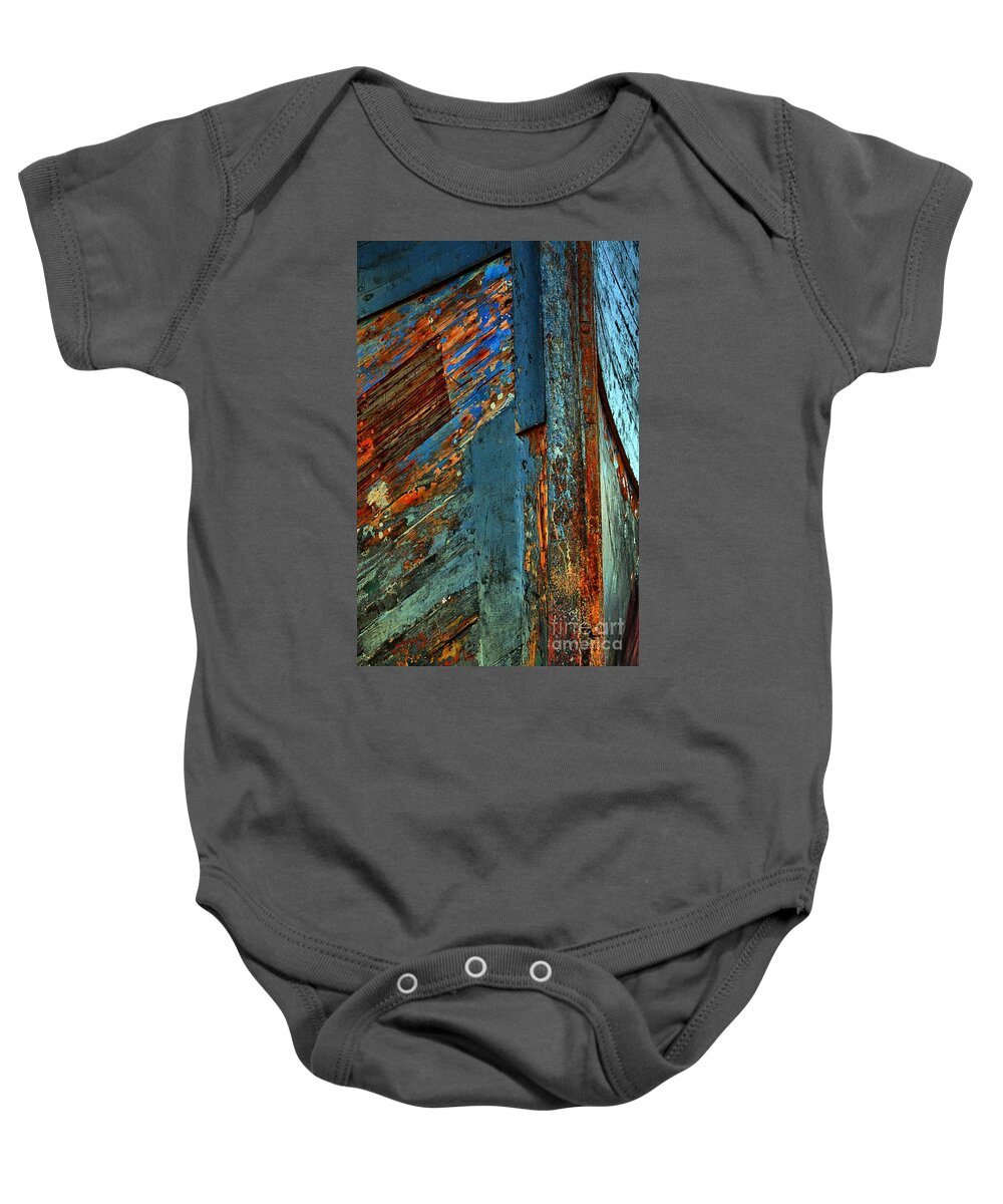 Abstract Baby Onesie featuring the photograph Encounter by Lauren Leigh Hunter Fine Art Photography