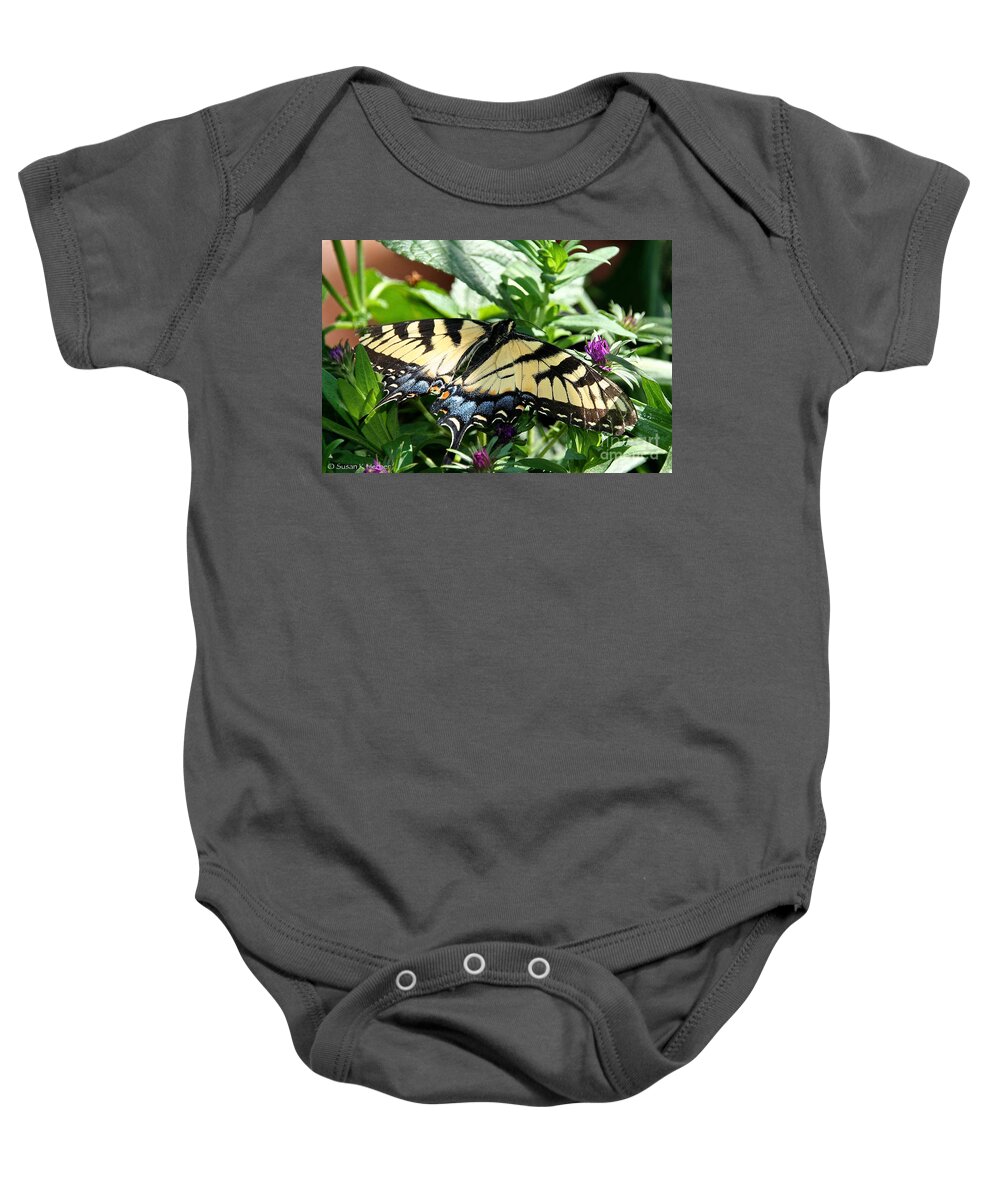 Bug Baby Onesie featuring the photograph Expansive by Susan Herber