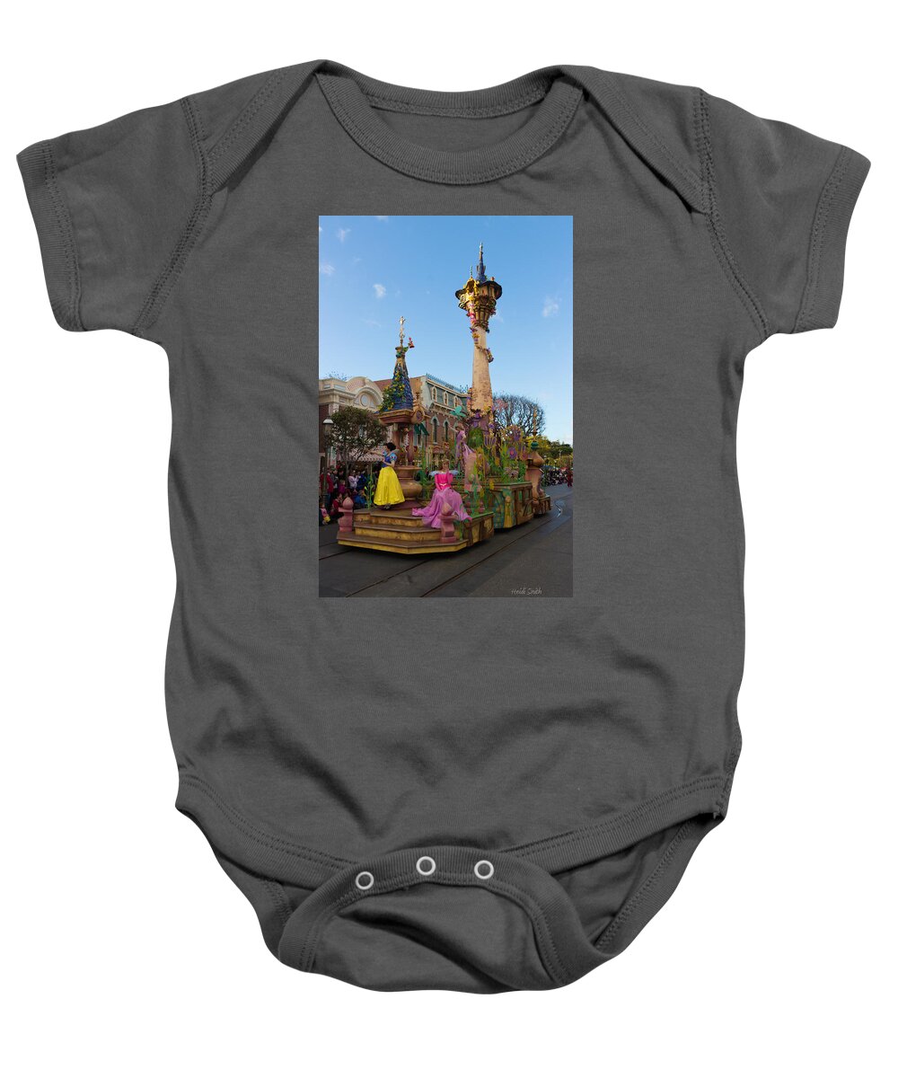 Snow Baby Onesie featuring the photograph Fairy Tales Do Come True by Heidi Smith