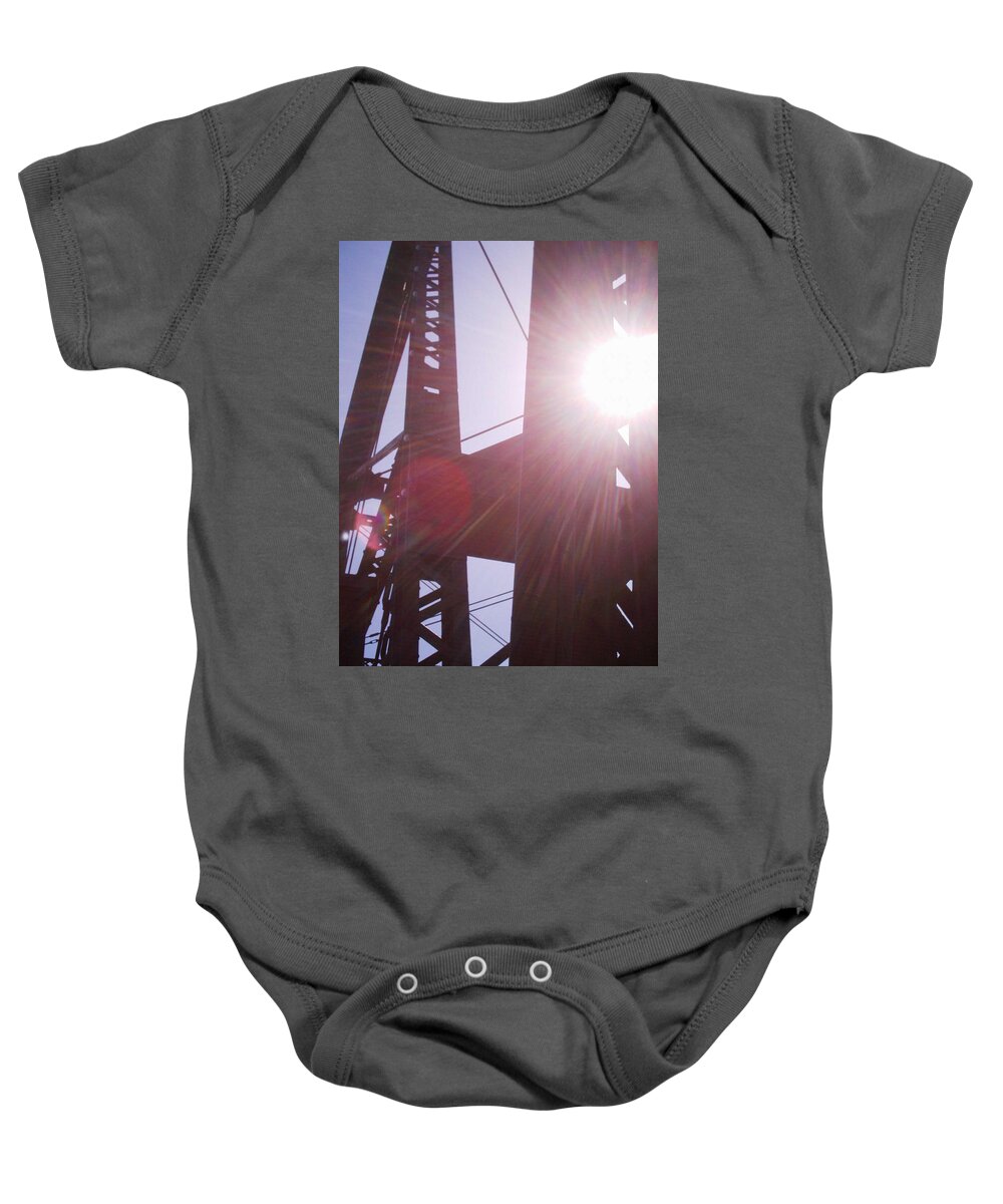 David S Reynolds Baby Onesie featuring the photograph Flare by David S Reynolds
