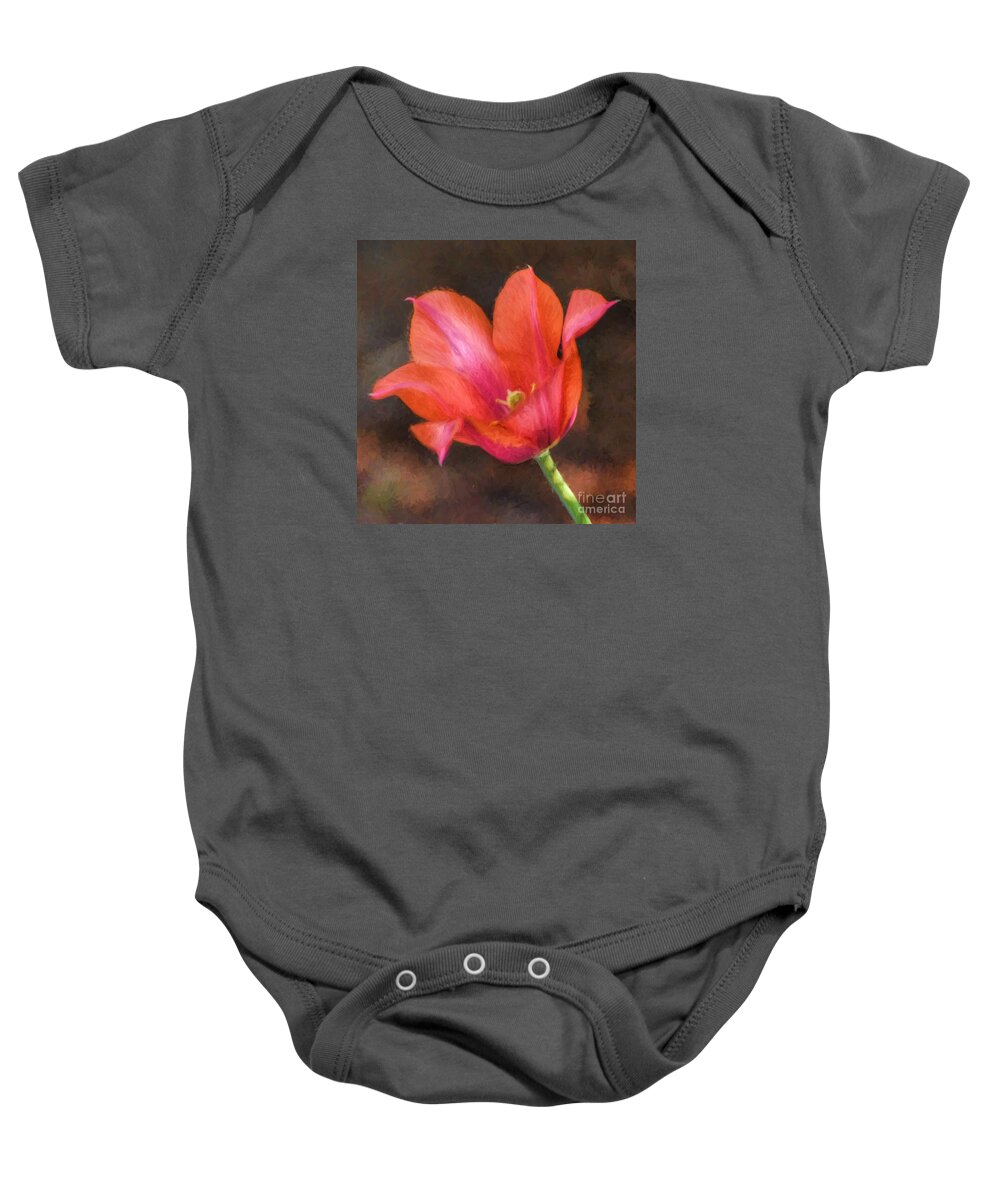 Floral Baby Onesie featuring the photograph Floral Delight by Kerri Farley