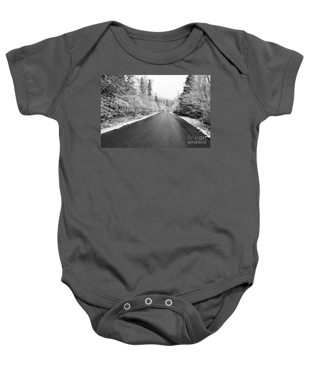 Francoinia Notch State Park Baby Onesie featuring the photograph Franconia Notch State Park - White Mountains New Hampshire USA by Erin Paul Donovan