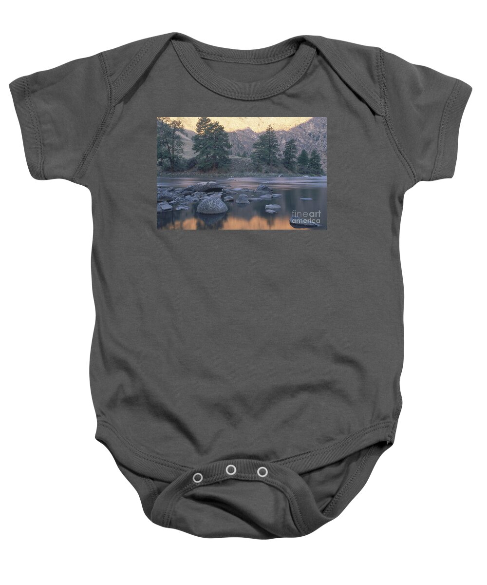 Frank Church River Of No Return Wilderness Area Baby Onesie featuring the photograph Frank Church River Of No Return by William H. Mullins