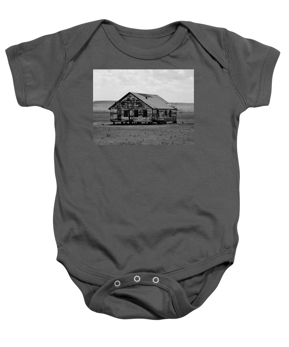 Abandoned Baby Onesie featuring the photograph Gone. by Gia Marie Houck