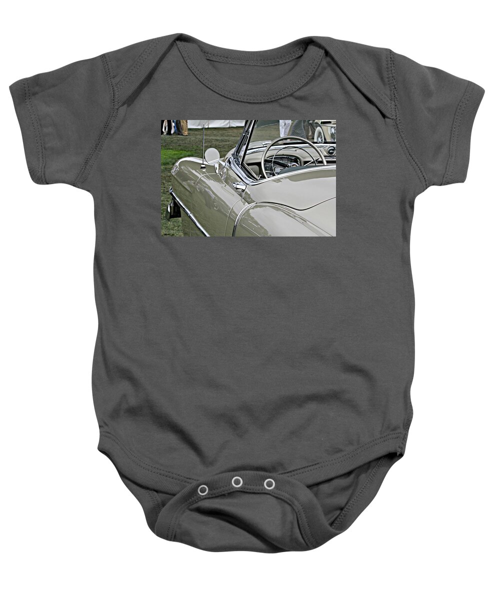 Cadillac Baby Onesie featuring the photograph Harley Earl 1952 Cadillac by Steve Natale