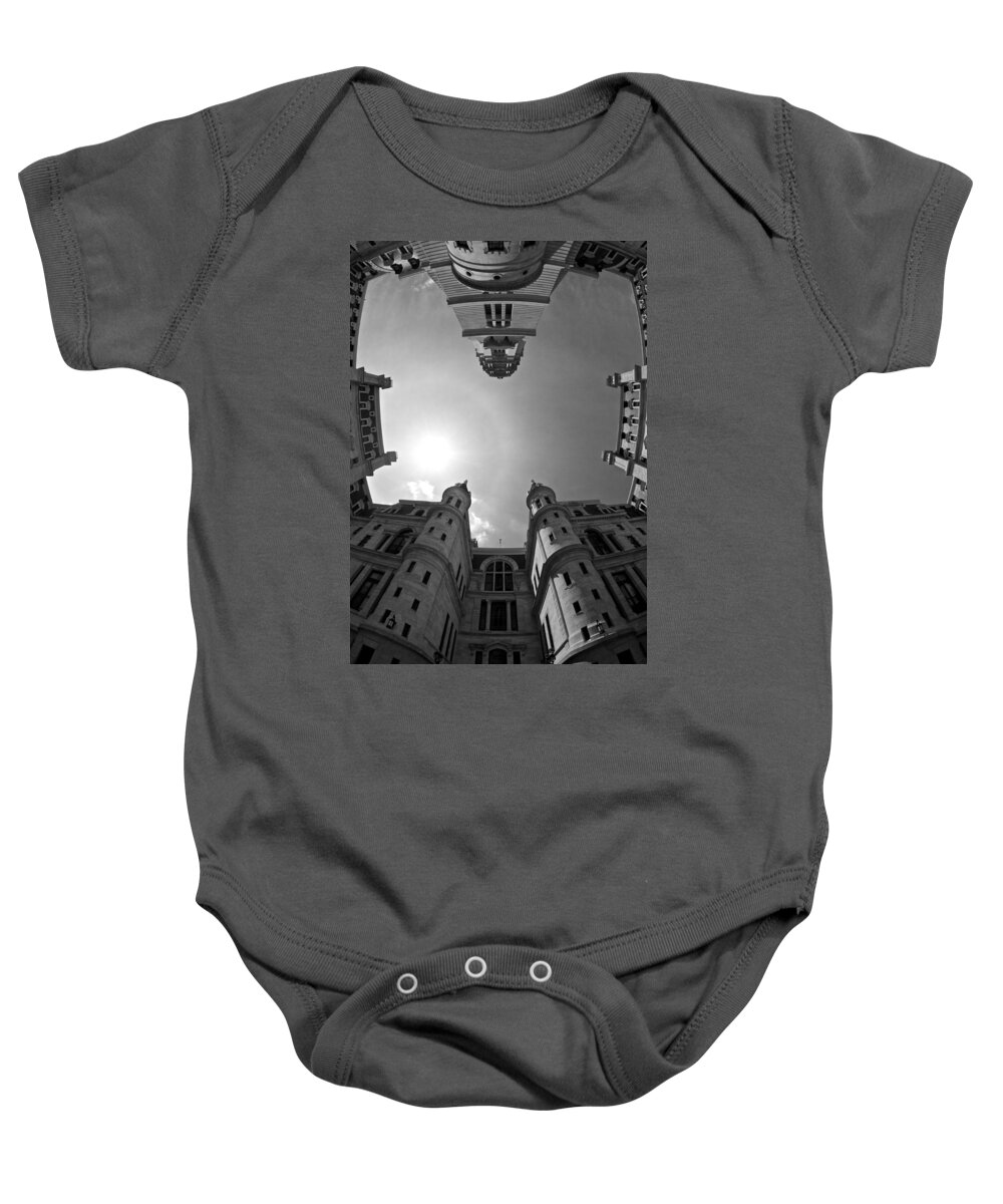 Canon Baby Onesie featuring the photograph Horizon by Paul Watkins