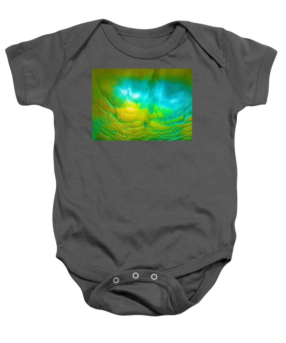 Abstract Baby Onesie featuring the photograph Inspire by Dart Humeston