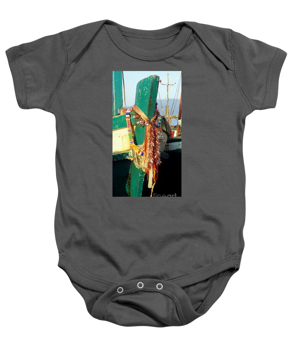 Cambodia Baby Onesie featuring the photograph Kampot Boat 08 by Rick Piper Photography