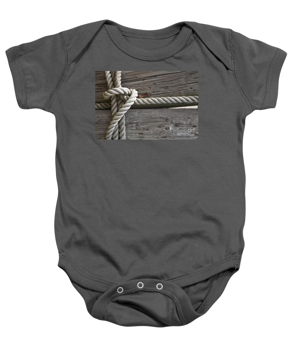 Knot Baby Onesie featuring the photograph Knot Great by Timothy Johnson