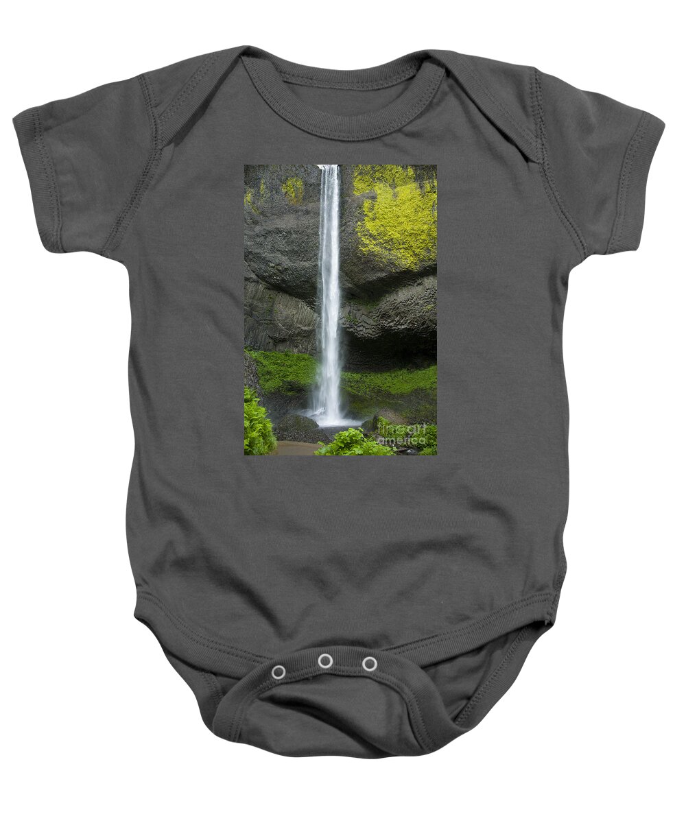 Waterfall Baby Onesie featuring the photograph Latourelle Falls by Rich Collins