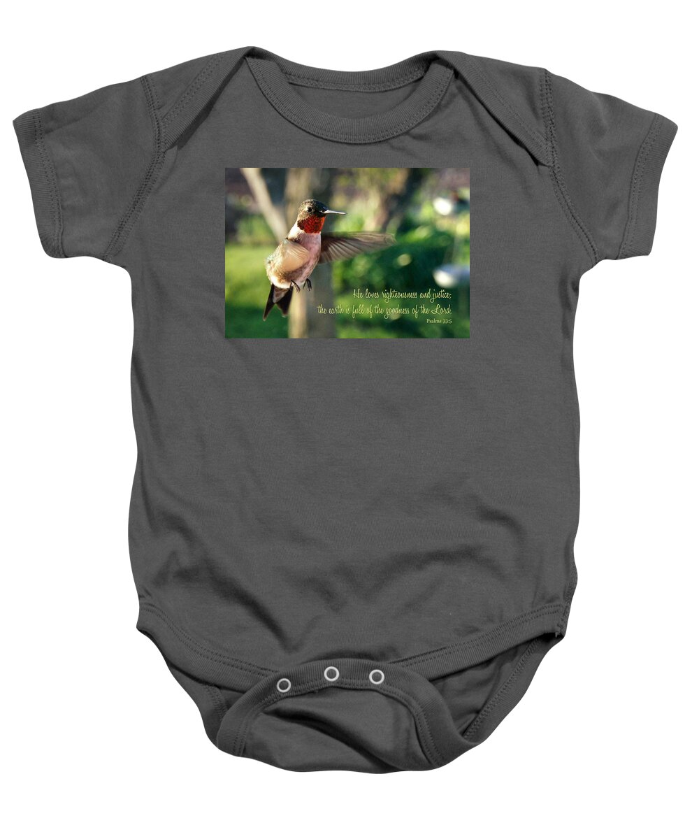 Bird Baby Onesie featuring the photograph Like a Dream  Inspirational by Bill Pevlor