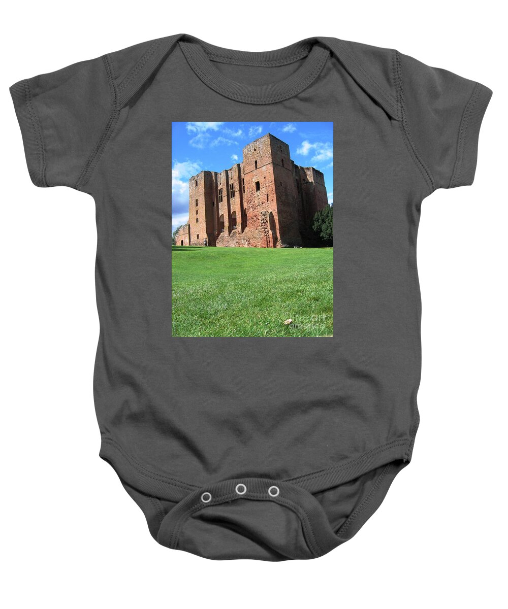 Kenilworth Castle Baby Onesie featuring the photograph Like Home by Denise Railey