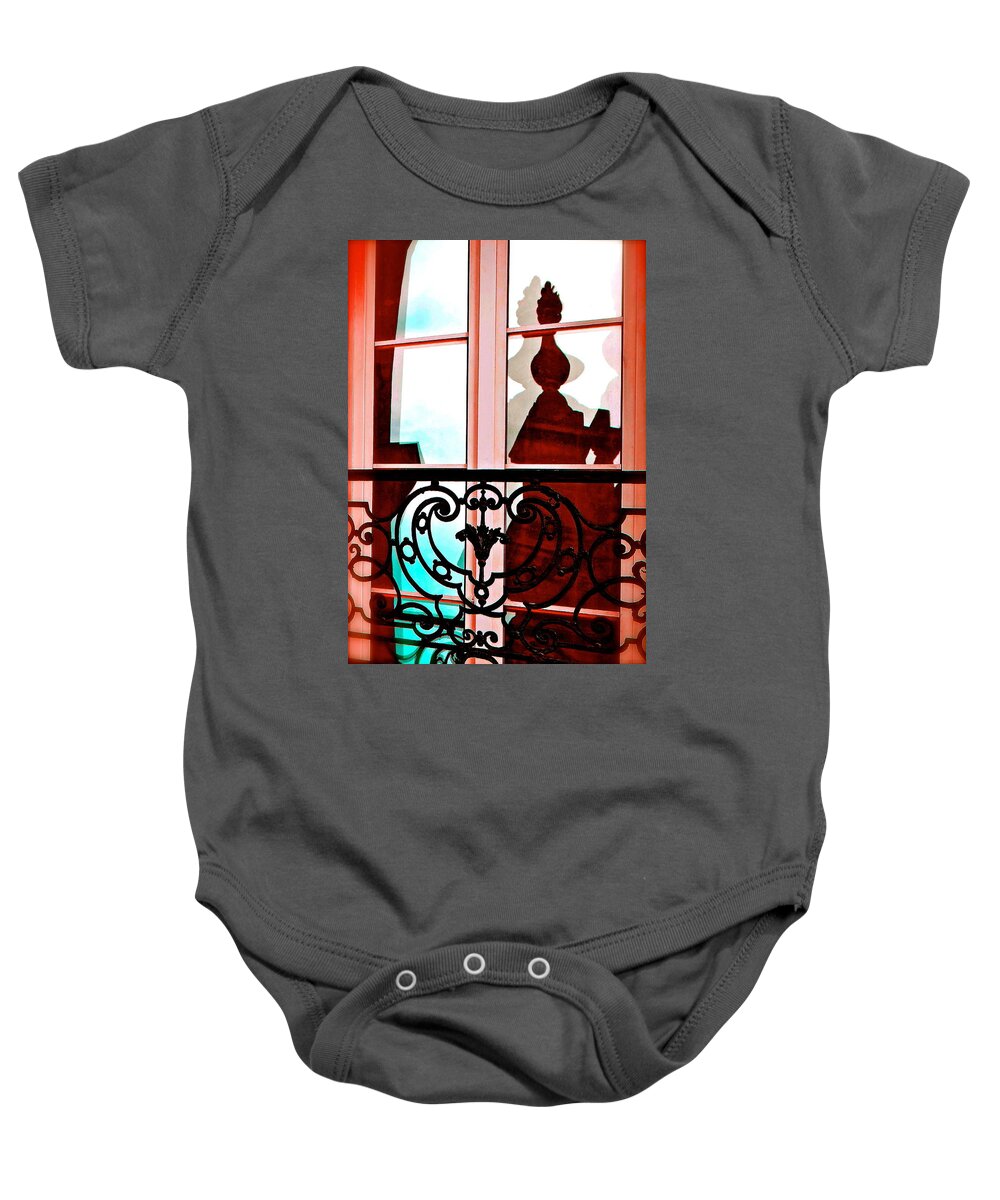 Windows Baby Onesie featuring the photograph Love At First Light by Ira Shander