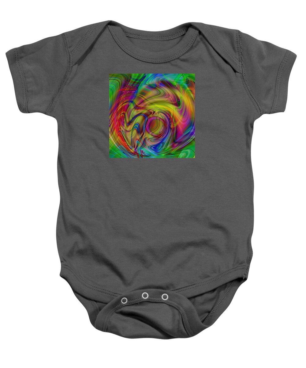 Love Baby Onesie featuring the digital art Love is in the air by Kevin Caudill