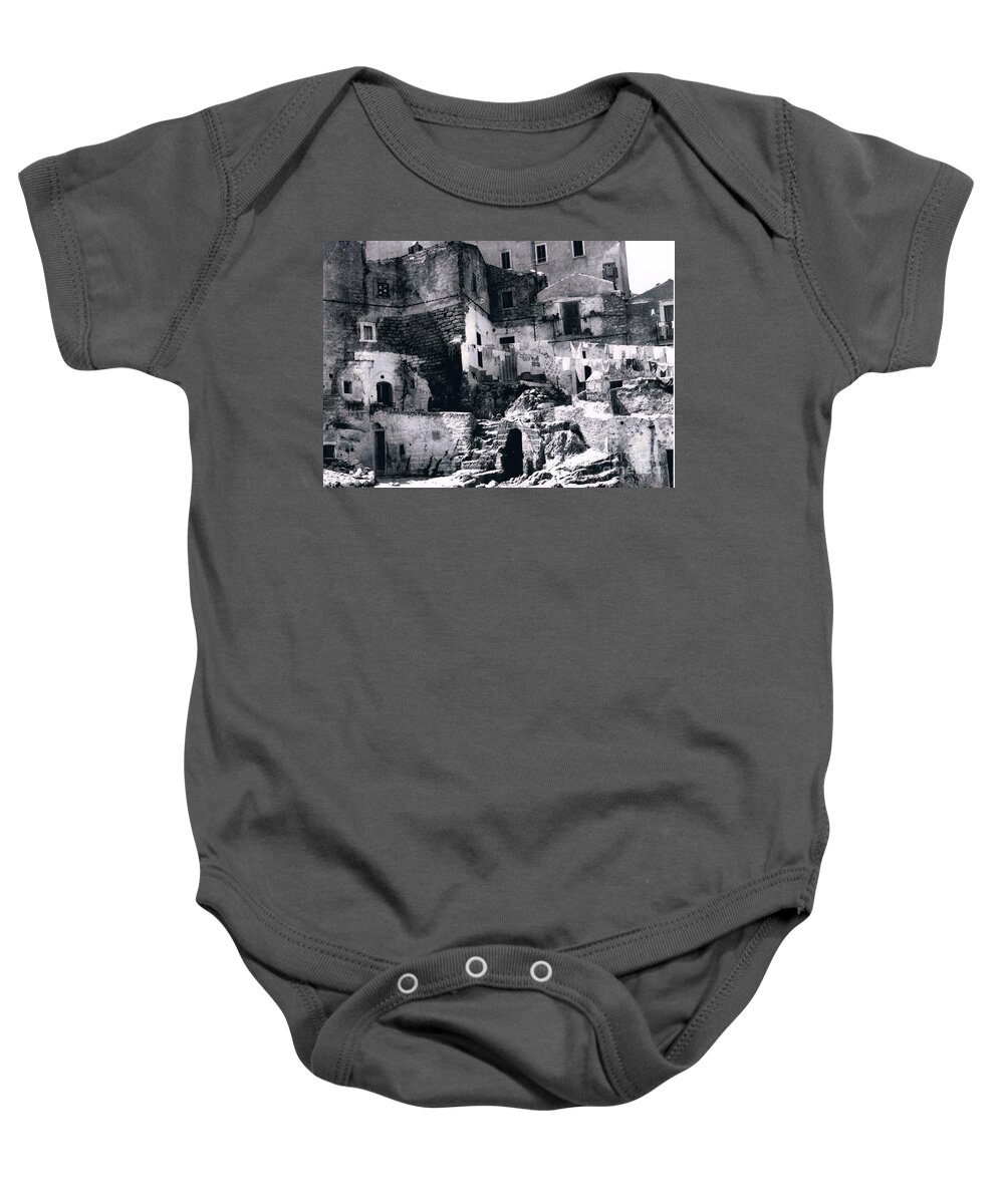 District Baby Onesie featuring the photograph Monte S.Angelo by Archangelus Gallery