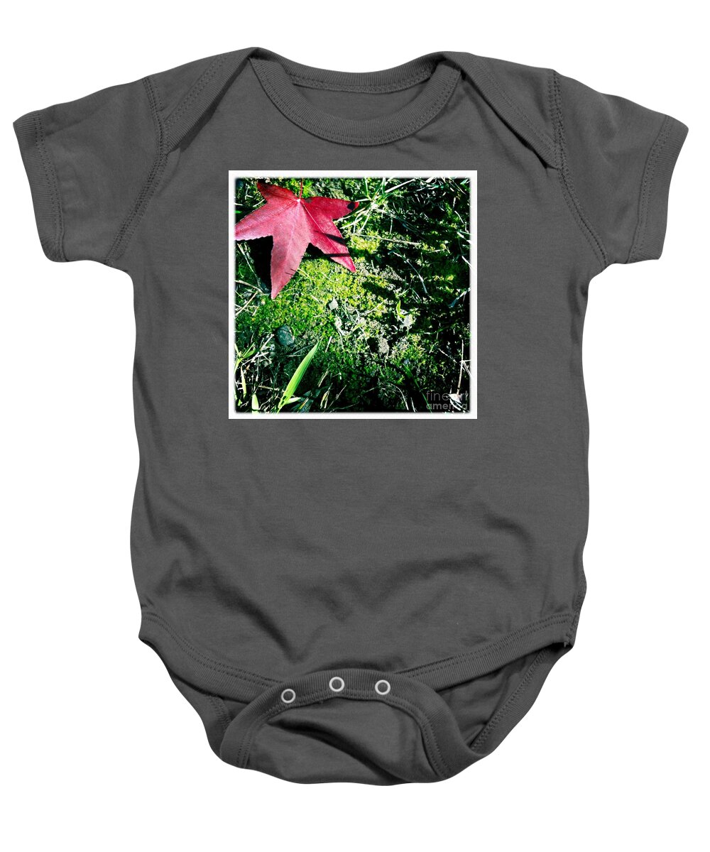 Moss Baby Onesie featuring the photograph Moss by Denise Railey
