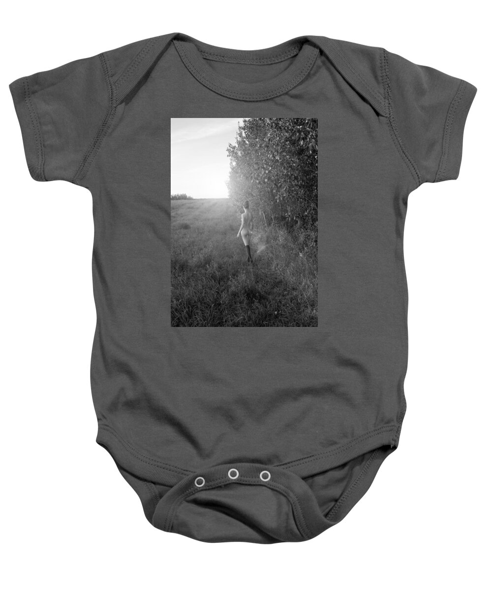 Blue Muse Fine Art Baby Onesie featuring the photograph Nature's Sweet Caress by Blue Muse Fine Art