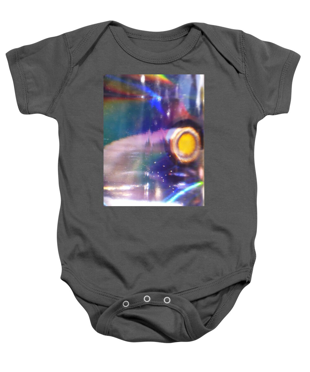 New World Baby Onesie featuring the photograph New World by Martin Howard