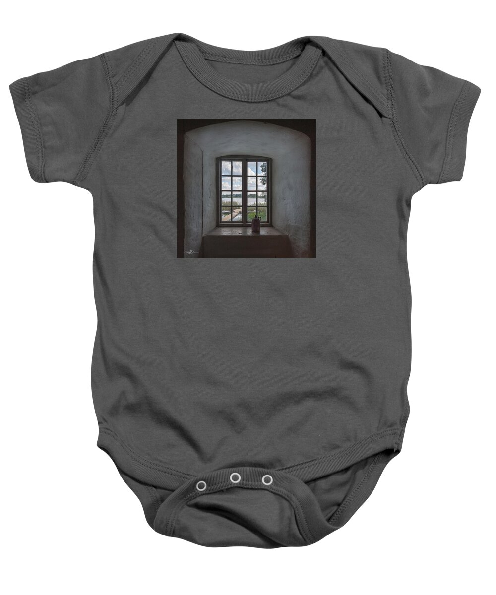 Outlook Baby Onesie featuring the photograph Outlook by Torbjorn Swenelius
