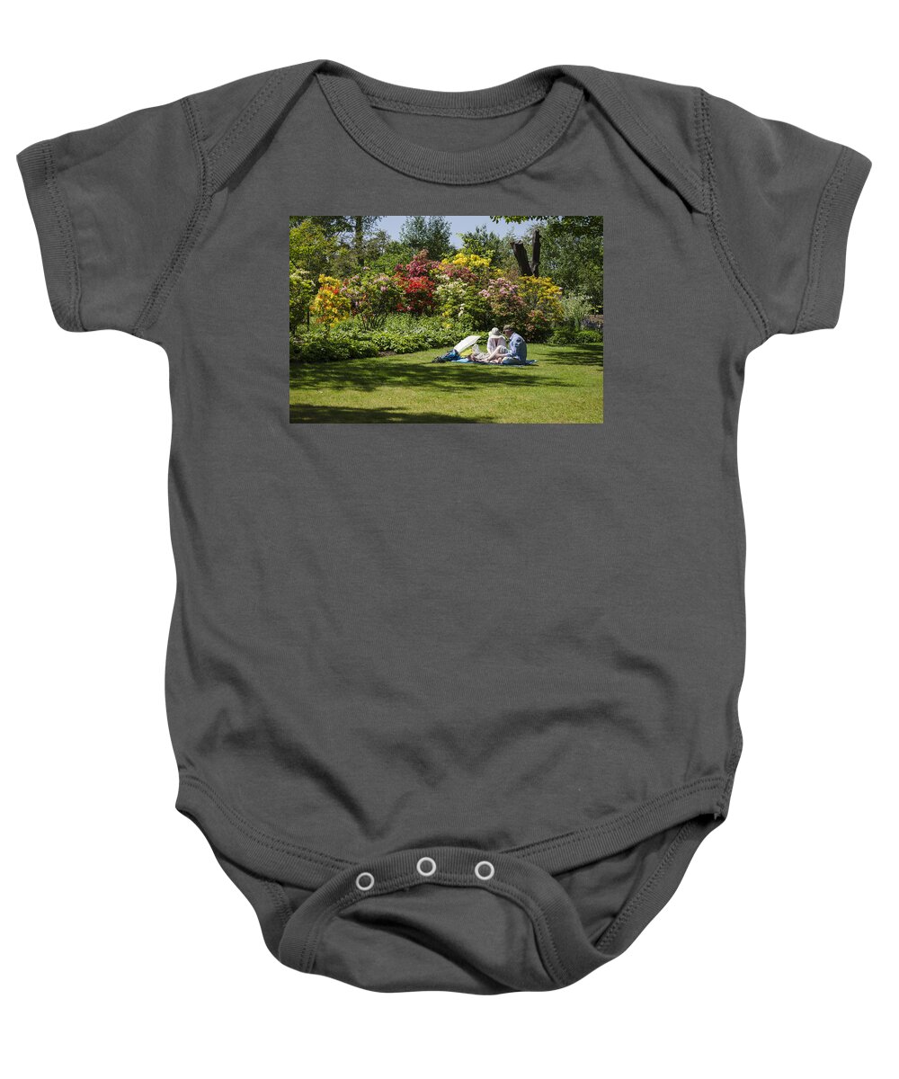 Ness Baby Onesie featuring the photograph Summer Picnic by Spikey Mouse Photography