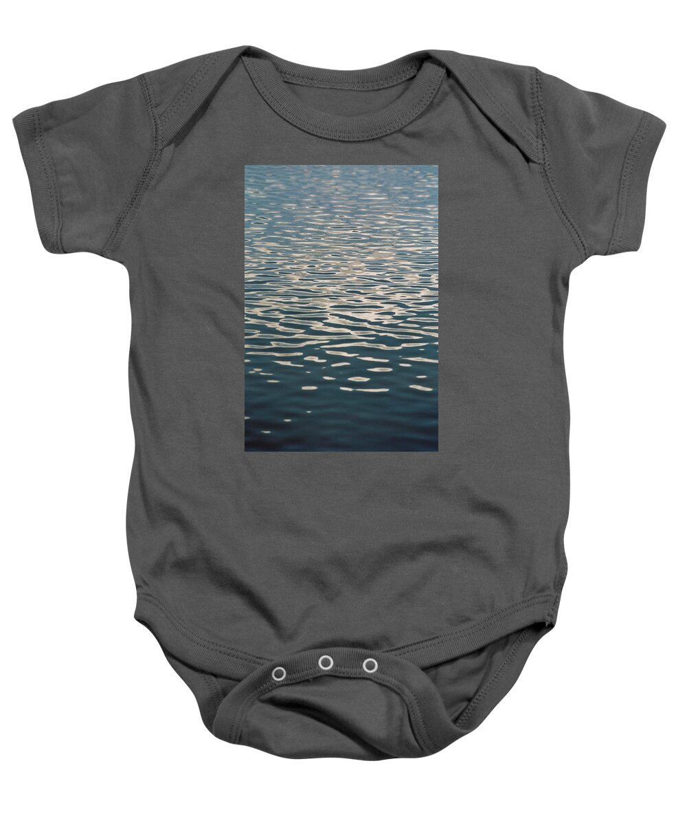 Reflections Baby Onesie featuring the photograph Reflections on a Lake by Ric Bascobert