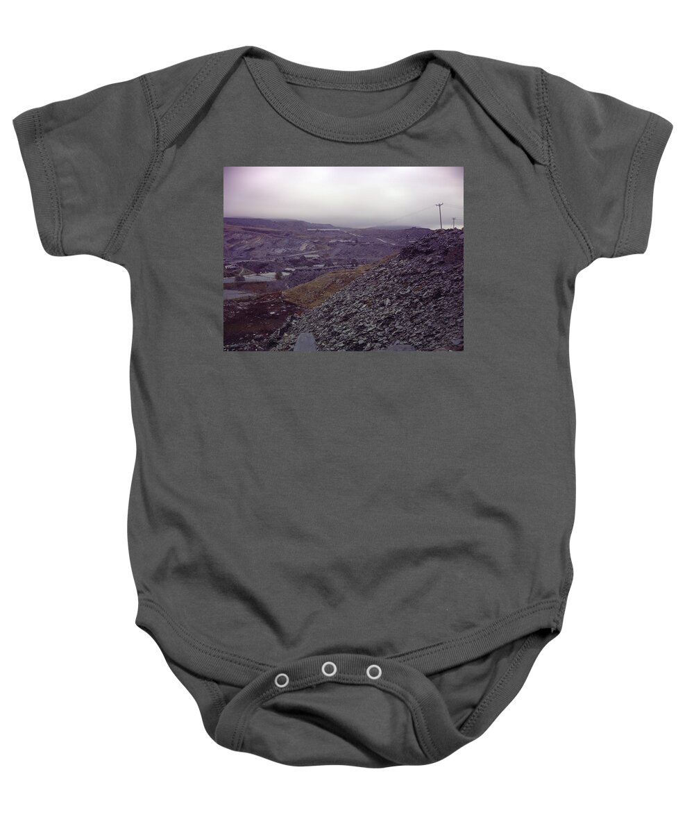 Wales Baby Onesie featuring the photograph The Industrial Landscape by Shaun Higson