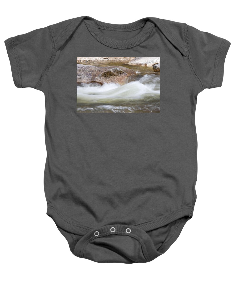 Photography Baby Onesie featuring the photograph Soft Water by Natalie Rotman Cote