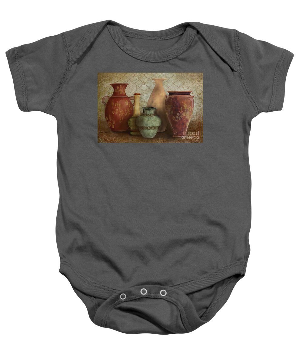 Original Painting Baby Onesie featuring the painting Still Life-A by Jean Plout